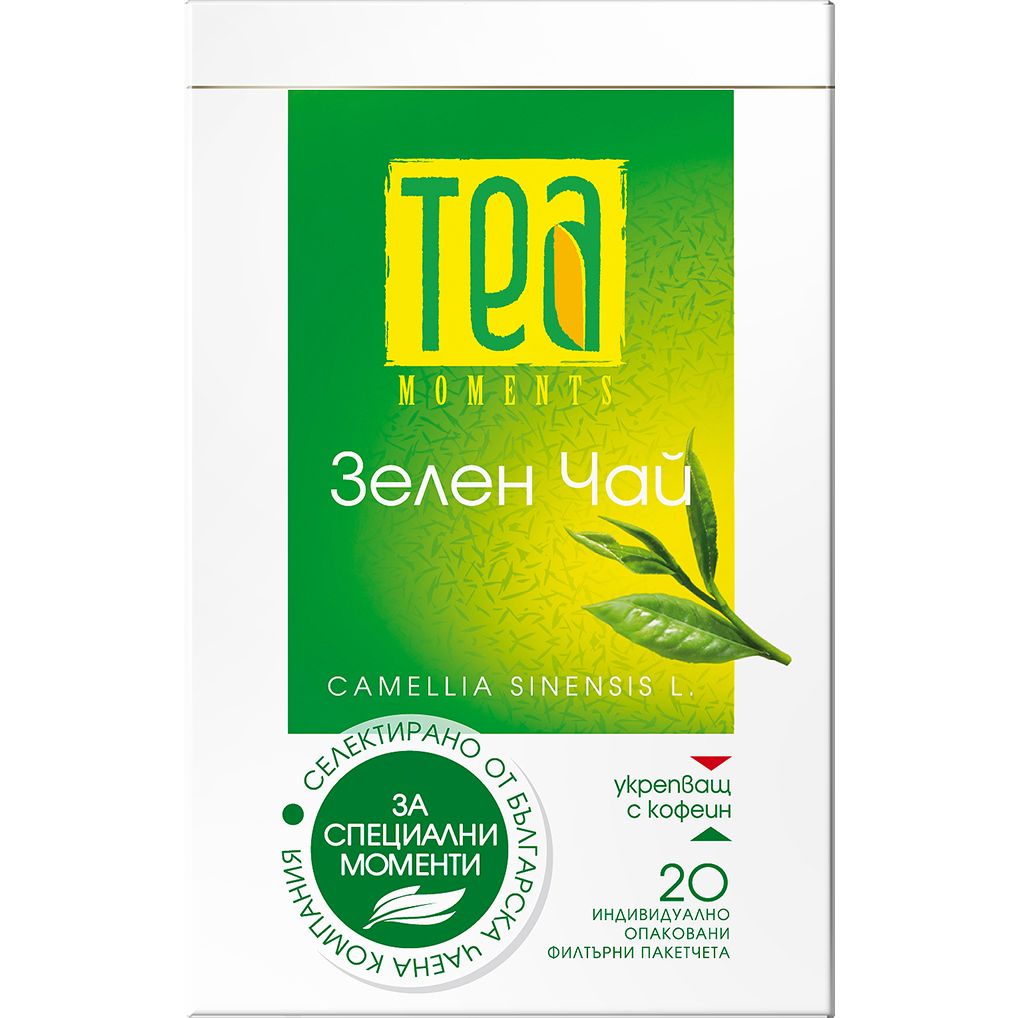 Tea moments Зелен Чай  20бр