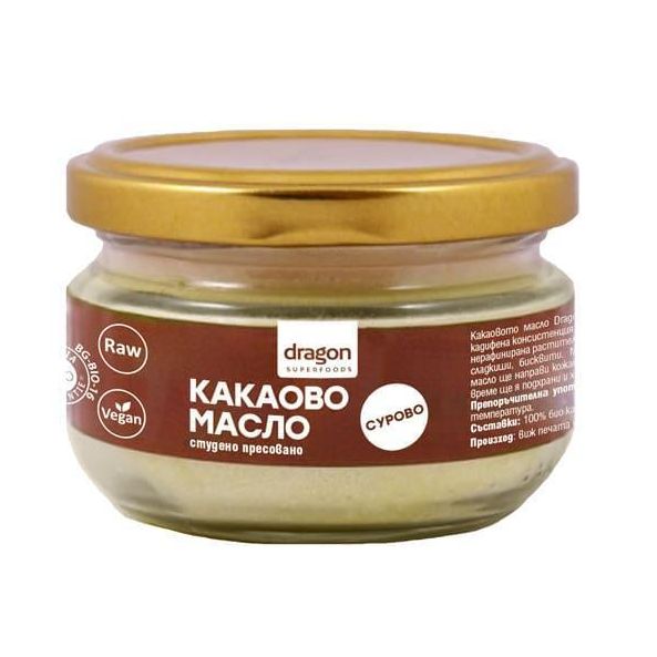 Dragon Superfoods, Био Какаово масло, 100мл