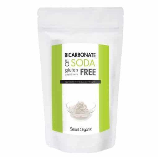 Smart organic, Сода бикарбонат без глутен и алуминий, 300гр
