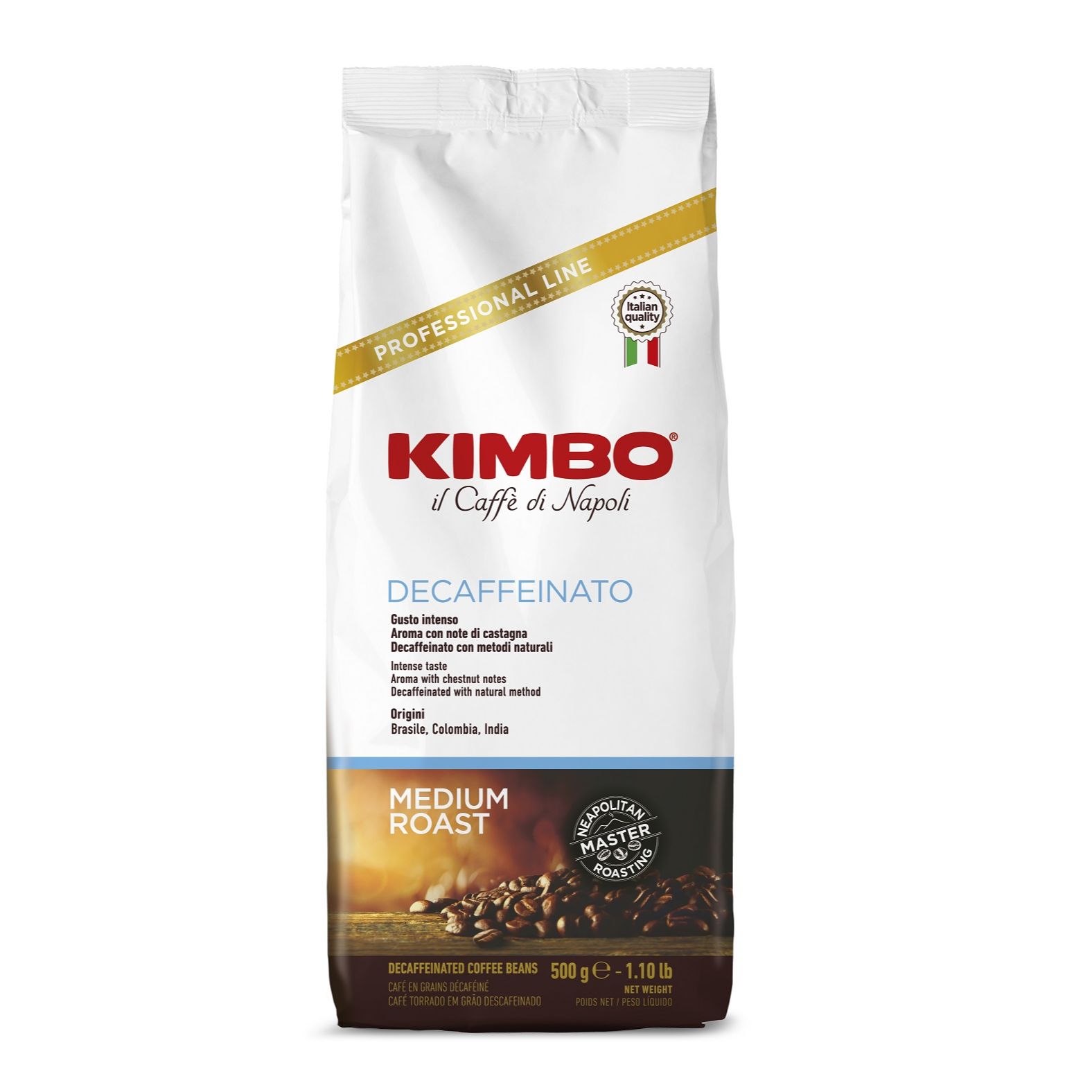Кимбо, Кафе на зърна без кофеин, 500гр