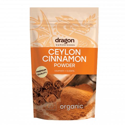 Dragon Superfoods, Био Цейлонска канела на прах, 150гр