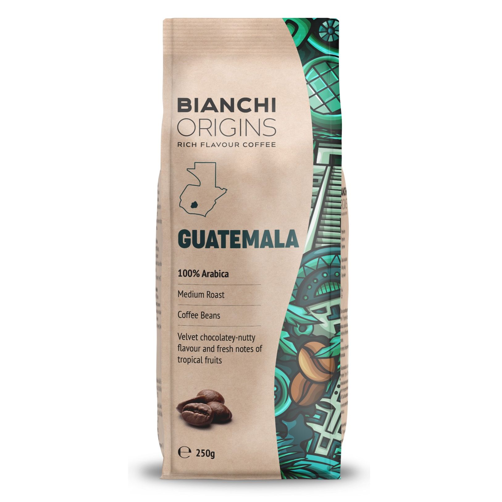 Бианчи, Кафе на зърна Ориджинс Гватемала, 250гр