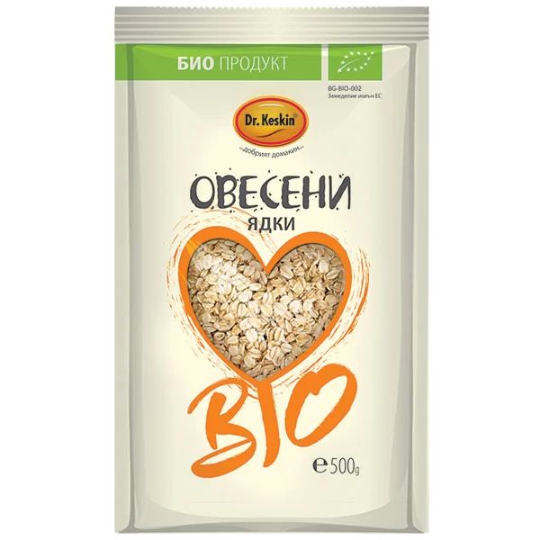 БИО Овесени ядки, класик, Dr. Keskin, 500гр