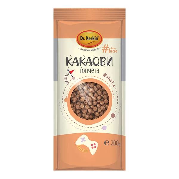 Корнфлейкс какаови топчета Dr. Keskin, 200гр