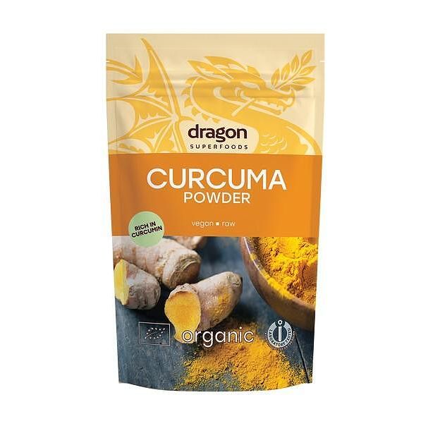 Dragon Superfoods, Био Куркума на прах, 150гр