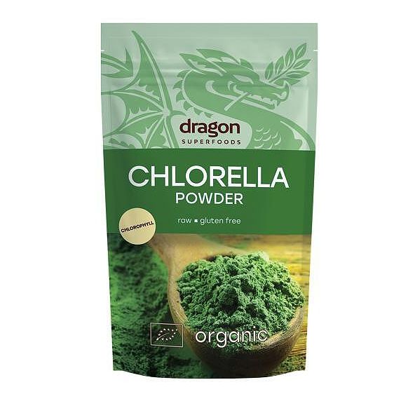 Dragon Superfoods, Био Хлорела на прах, 200гр