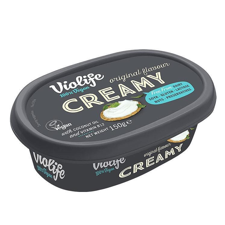 Виолайф, Веган крема сирене натурално, 150гр