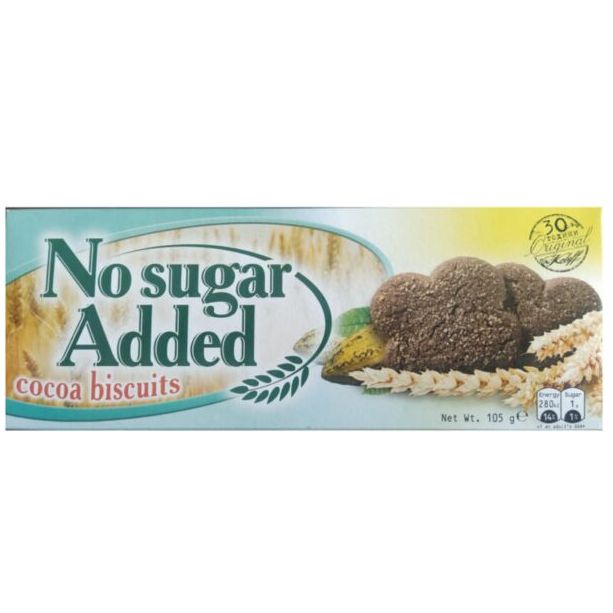 Бисквити без захар какаови, 105гр, Колефф