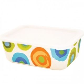 Еко кутия за храна цветни кръгове