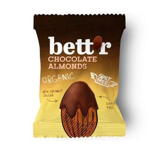 Bett'r, Био Шоколадови бадеми, 40гр