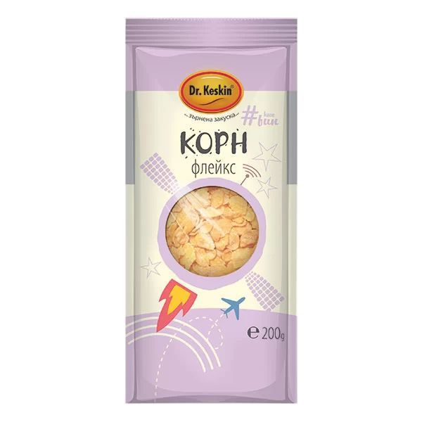 Корнфлейкс натурален Dr. Keskin, 200гр