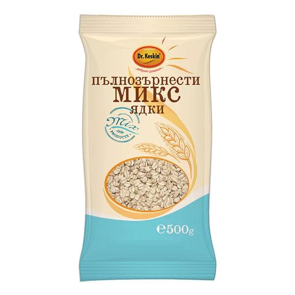 Пълнозърнести ядки, микс, Dr. Keskin, 500гр