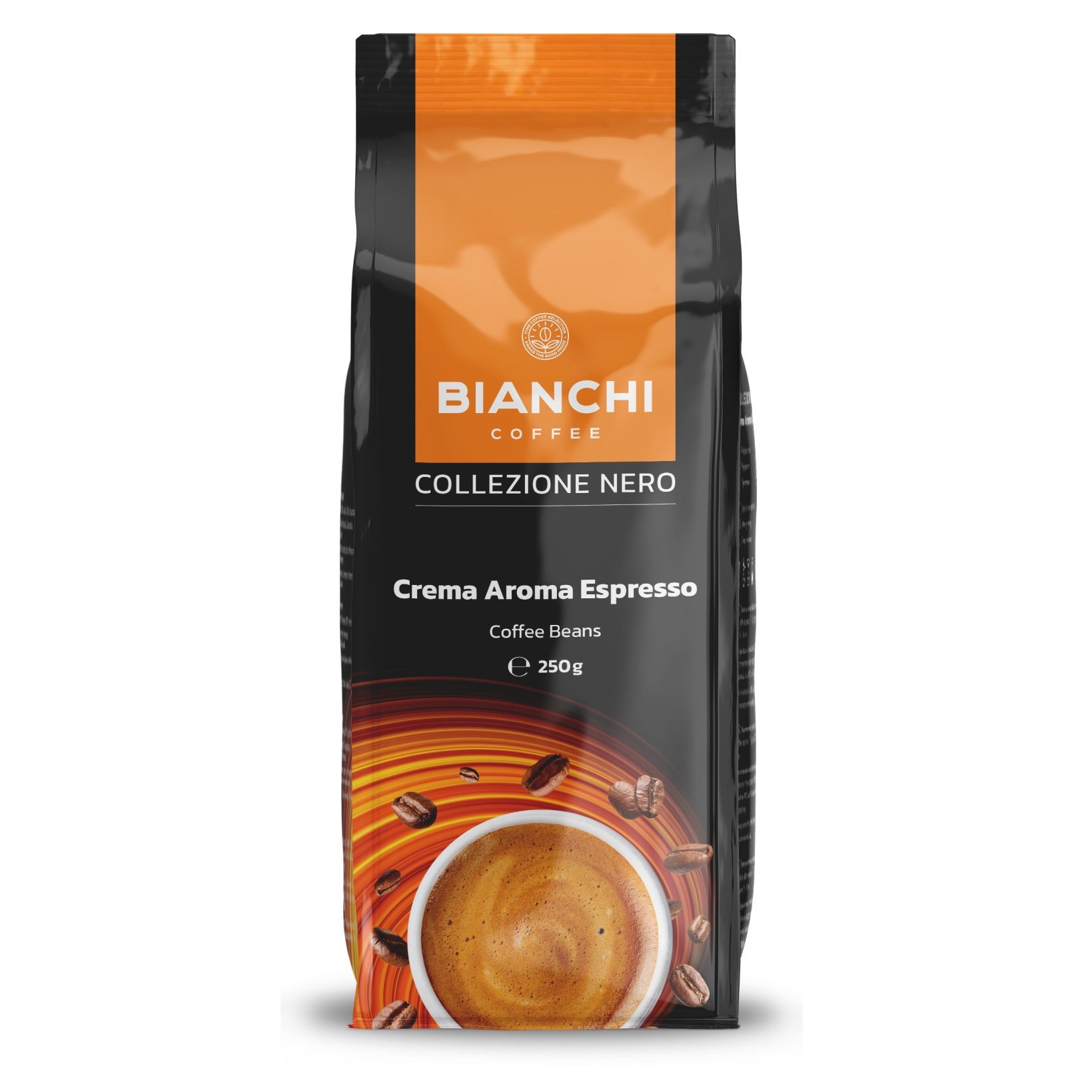 Бианчи, Кафе на зърна Неро крема арома, 250гр